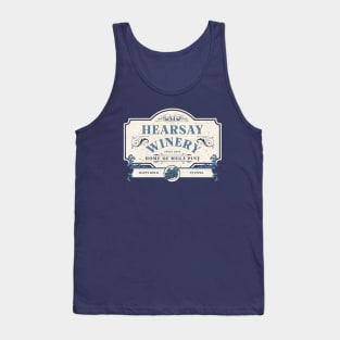 Hearsay winery Tank Top